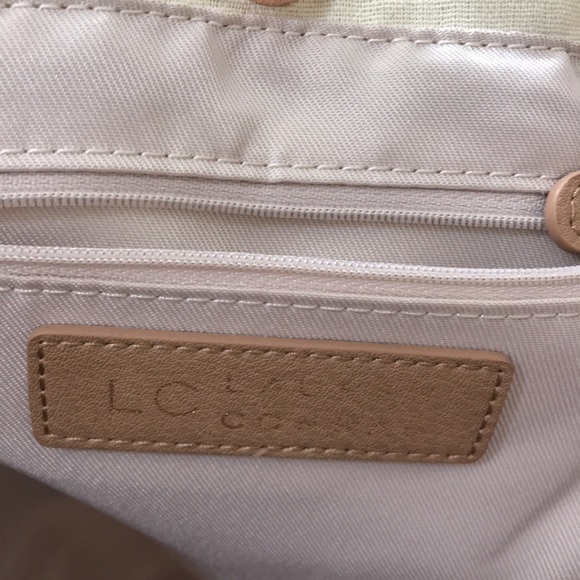 LC Lauren Conrad Shoulder & Crossbody “One Lucky Mama.” Canvas Bag - Picture 7 of 12